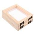 thumbnail image 2 of MOVTOTOP 2Pcs Large Paper Making Kit with Wooden Frame for Beginners Beige Color, 2 of 7