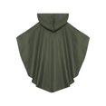 thumbnail image 4 of Fldy Kids Renaissance Hooded Cape Witch Cloak with Hood Medieval Knight Outfit Gothic Capelets Green L/成人S, 4 of 6