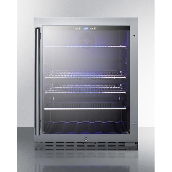 Built-In Beverage Cooler, ADA Compliant, Stainless Steel