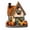 pumpkin, variant on Halloween Fall Village Houses, Vintage Light-Up Pumpkins Cottage, Decorations Lamp Figurine, Handcrafted Glowing Pumpkin Ornament, LED Rustic Festive Decor Courtyard, Luminous Holiday Accent