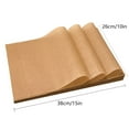 thumbnail image 3 of Noothes Grill Mat,Mat 100 Pcs Parchment Paper Sheets 12x16 Inch Pre Cut Parchment Paper For Baking Non Stick Greaseproof Baking Paper For Grilling Wrapping Air Frying Compact Volume Unbleached, 3 of 4