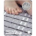 thumbnail image 2 of Shower Mat 16"x27", Extra Long Bathtub Mat Non Slip with Suction Cups, Bath Matts for Shower Floor/Inside Shower, Quick Dry, Easy Clean, 2 of 6