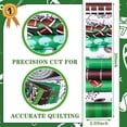 thumbnail image 2 of Rollo de Tela Ganeen 100 Piezas para Patchwork con Diseño de Fútbol 6.5x51 cm, 2 of 6