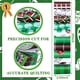 thumbnail image 2 of Rollo de Tela Ganeen 100 Piezas para Patchwork con Diseño de Fútbol 6.5x51 cm, 2 of 6