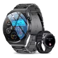 thumbnail image 1 of Smartband FoxBox Sport BW0403 display de 1.36" con correa de acero inoxidable y silicona y caja color negro Relojes inteligente hombre, 1 of 8