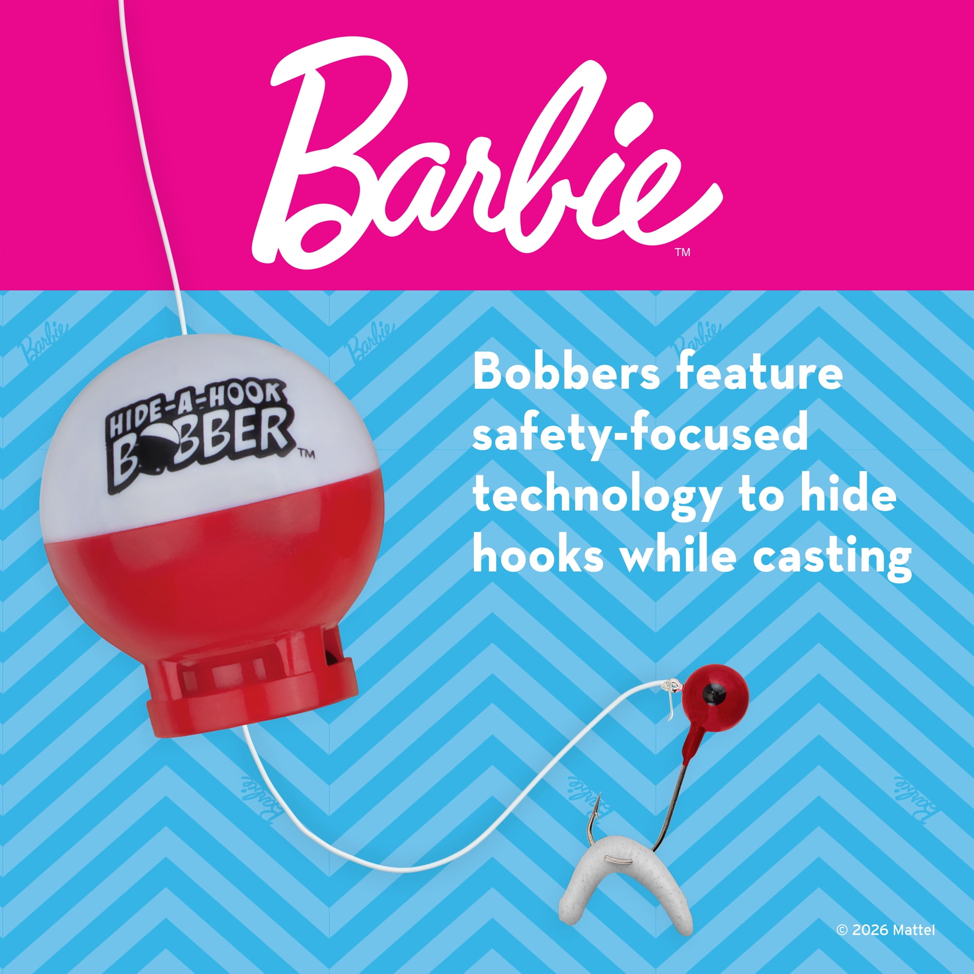 Shakespeare Mattel Barbie Beginner Fishing Kit