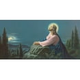 thumbnail image 2 of Marsani 14x9 Gold Ornate Wood Framed with Double Matting Museum Art Print Titled - Gethsemane, 2 of 4