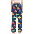 thumbnail image 3 of FORMRS Women's Pajama Pants with Pockets Soft Comfy Loungewear Sleep Bottom, Sizes S-2XL, Rainbow Space Cat, 3 of 8