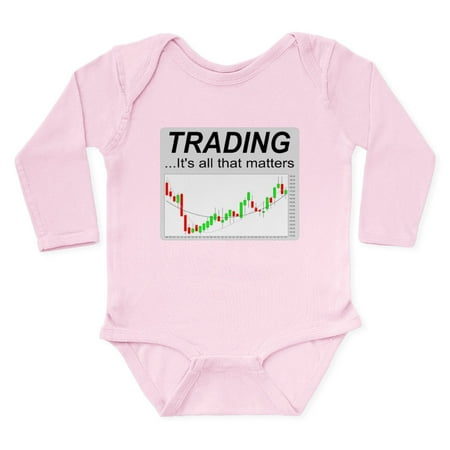 

CafePress - Trading...Its All That Matters Body Suit - Long Sleeve Cotton Baby Bodysuit
