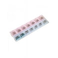 thumbnail image 5 of Portable Travel Pill Tablet Storage Box Medicine Organizer Container Holder Case(Random Colors), 5 of 6