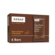 Rxbar Protein Bars, 12G Protein, Gluten Free Snacks, Peanut Butter Chocolate, 9.15Oz (5 Bars)