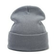 thumbnail image 2 of Beanie Hat, Unisex Cuffed Knit Hat, Soft Warm Watch Cap, Skull Cap for Men Women, Winter, Casual, Minimalist Style, Stocking Stuffers Baberdicy, Ideal for Men And Women, 2 of 4