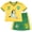 Bluey Honey Yellow, variant on Bluey Little Boys' Athletic Mesh 2-Piece T-Shirt and Shorts Set Bluey Friends Grey