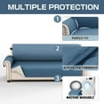 thumbnail image 6 of Waterproof & Scratch-Resistant Pet Sofa Cover – Protect Your Sofa from Pets’ Claws and Stains! (Dark Blue,Sofa Oversize), 6 of 12