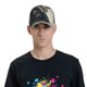 thumbnail image 4 of Fotbe Mystical Bull in Fog Gorro Clásico de Béisbol, Gorra Ajustable con Broche Snapback, Gorro de Exterior de Algodón Suave, 4 of 6
