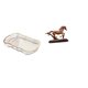 thumbnail image 1 of Elegante Bandeja De Desayuno Con Figura De Caballo Para Decorar El Escritorio De La Sala De Estar Y Guardar Cosméticos En La Estantería De La Cafetería Del Hogar., 1 of 8