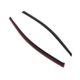 thumbnail image 2 of Tuningpros WD2-803 Outside Mount Window Visor Deflector Rain Guard Dark Smoke 4 Pcs Set For 2011-2016 Hyundai Elantra Coupe, 2 of 5