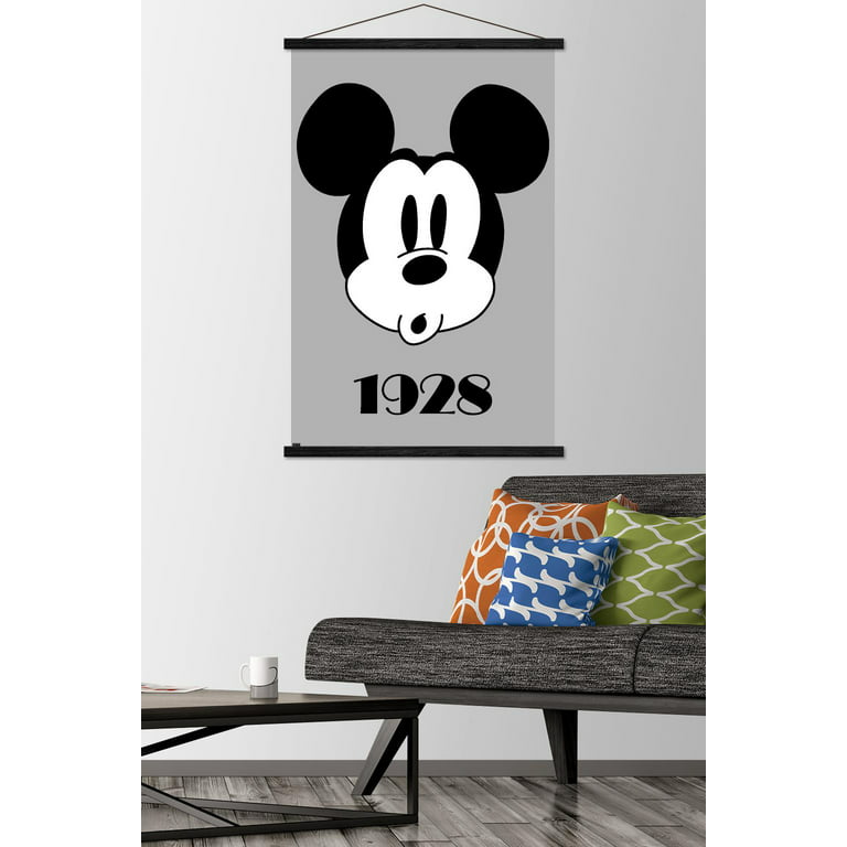 Mickey Mouse Canvas Wall Art, White Sold by at Home