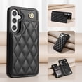 thumbnail image 4 of TECH CIRCLE for Samsung Galaxy S25 Ultra Flip Wallet Case with 3 Card Slots, RFID Blocking, Kickstand Function, PU Leather Shell Protective Case for 2025 Model Galaxy S25 Ultra (6.8"), Black, 4 of 9