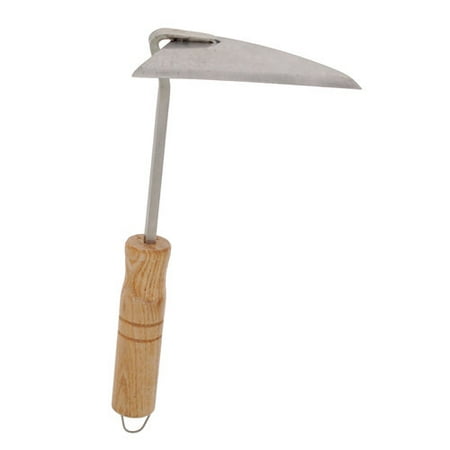 Scuffle Weeding Hoe - Zenport J613S Weeding Hoe, Stainless Steel, 10-Inch