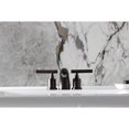 thumbnail image 3 of Kingston Brass KB8955CML Manhattan Mini-Widespread Bathroom Faucet with Pop-Up Drain, Oil Rubbed Bronze, 3 of 7