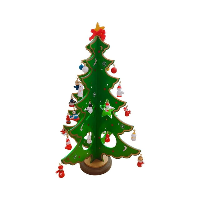 jifeng Christmas Tree Desk Decoration Creative Gif for Centerpiece Tabletop