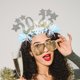 thumbnail image 1 of WASHWEPE 2Ud Diademas Plateadas Con Adornos Para De Fiesta De Año Nuevo, 1 of 6