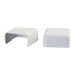 Cable Raceway Fitting - C2G 2 Pack Wiremold Uniduct 2900 Blank End Fitting - White - cable raceway blank end fitting