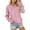 Light Pink, variant on UJNDER Women's Pullover Sweatshirt Soft Thermal Winter Wear Cozy Oversized Crewneck Top with Pockets for Casual Athletic Comfort Yellow L
