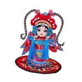 thumbnail image 4 of deevoka 13cm Opera Doll Sculpture Chinese Statue for Bedroom Decor A, 4 of 9