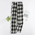thumbnail image 2 of Xyxonk Cute Flannel Pajama Pants for Women Elastic Waist Cozy Long Pant with Pockets Winter Comfortable Pajamas Bottom Warm Fluffy Fleece Sleepwear, 2 of 7