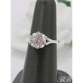 thumbnail image 4 of 8mm Cushion Cut, White Colorless Moissanite, 6-Prong Solitaire Engagement Wedding Ring, 10KT or 14KT Yellow Gold, Made to Order, 4 of 5