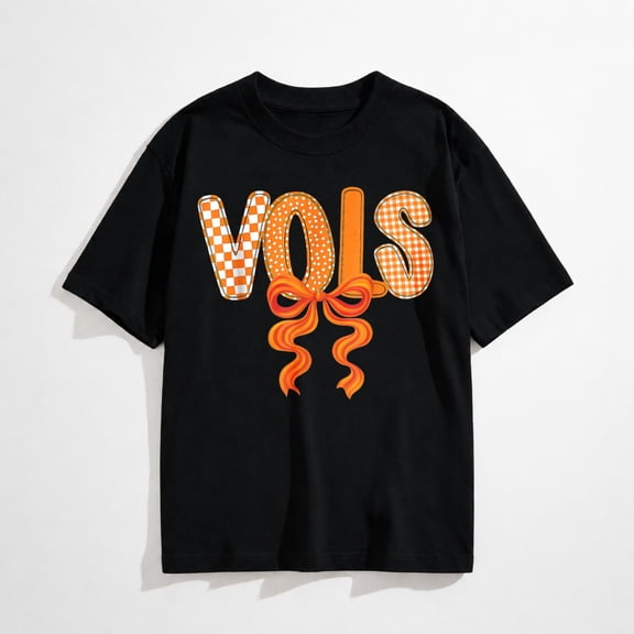 Vintage Classic 90's Vols Orange Coquette Bow Women Men T-Shirt