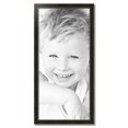 thumbnail image 2 of ArtToFrames 19" x 41" Honors Black with Gold Picture Frame, 19x41 inch Black Wood Poster Frame (WOM-5158), 2 of 7