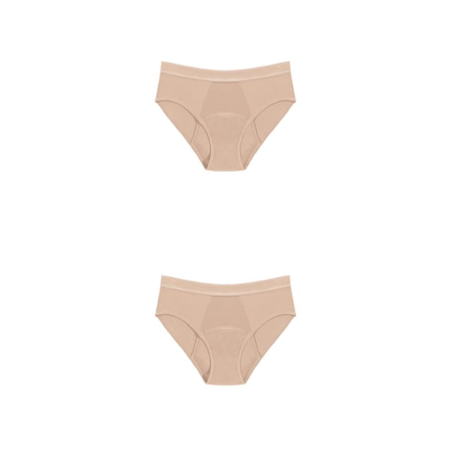 Minnieouse Calzoncillos de incontinencia Traje de baño Menstrual a prueba de fugas Bikinis Bottoms Reutilizable Bañadores de cintura alta para Type6 NO6