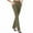 Army Green-01, variant on Owordtank Women's Dress Pants High Rise Flare Pants Stretchy Work Pants Business Casual Slacks