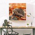 thumbnail image 4 of 5D DIY Pintura de Diamante FLhrweasw Otoño Erizo Completo Redondo, 4 of 9