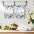 thumbnail image 3 of Blue Eucalyptus Coastal Kitchen Towels Set of 4, Beach Starfish Shell Nautical Absorbent Dish Towels for Kitchen, Microfiber Hand Towel, Quick Drying Tea Towel for Cleaning Decorative Dishcloths, 3 of 7
