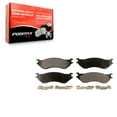 thumbnail image 1 of Positive Plus Rear Semi-Metallic Disc Brake Pads PPF-D702A for Car Dodge Ram 1500 2500 3500, 1 of 8
