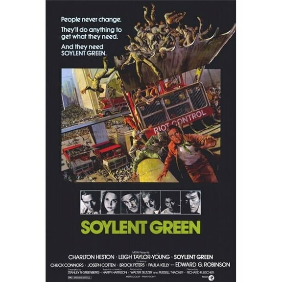Soylent Green Movie Poster Print - 27 x 40