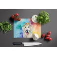 thumbnail image 4 of Great Pyrenees Hippie Dawg Glass Cutting Board Large 12 in x 15 in, 4 of 5