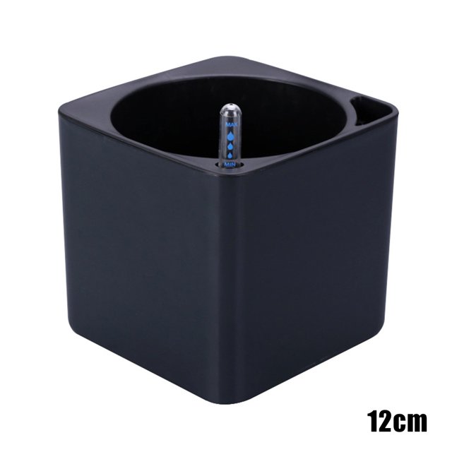 CAROOTU Flower Pot Automatic Water Absorption Irrigation with Water Container for Green Plant Succulent