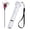 White, variant on Cat Teaser Pointer Interactive Stick With Type C Rechargeable For Cats To Boredom It for Large Dogs Go Dog Small Aggressive Chew for Large Dogs Burger Pack of Dog for Aggressive Rope for Aggressive