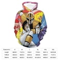 thumbnail image 2 of Power Rangers Unisex Adult Hoodie Casual Hooded Sweatshirt Pullover Novelty 3D Printed Sweater Jacket 2XL, 2 of 8