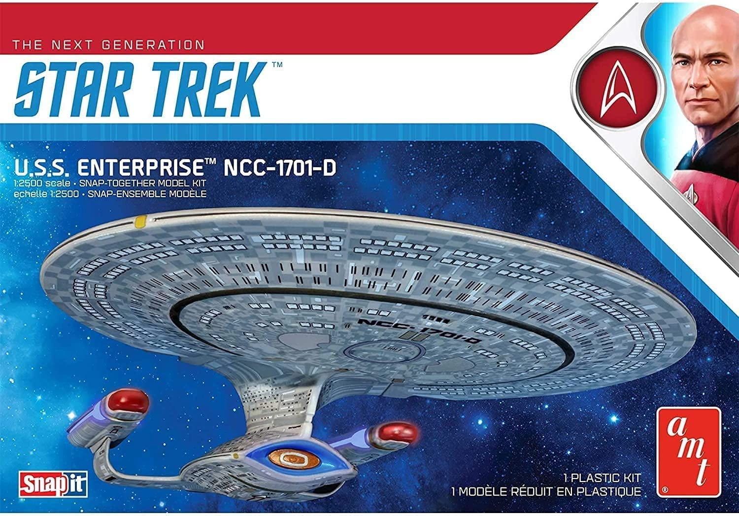 Star Trek Romulan Battle Cruiser 1:1000 Scale Snap-Fit Model Kit 