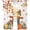 White, variant on Fall Scarecrows Sheer Curtains 63 Inches Long, Thanksgiving Autumn Pumpkins Leaves Beige Light Filtering Window Curtains for Living Room, Rod Pocket Voile Sheer Curtain Drapes, 52"W x 63"L, 2 Panels