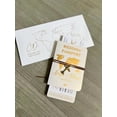thumbnail image 4 of Juego de sellos dorados de papel perlado para invitación, papel de aluminio personalizado, texto de pasaporte, boletos de embarque, tarjeta de invitación para cumpleaños, aniversario, evento, 50 unida, 4 of 4