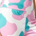 thumbnail image 5 of NIEWTR Cute Printed Girls Stretch Ankle Leggings Ankle Length Girl’s Girls Leggings with Pockets-Kids Soft High Waist Athletic Workout Dance Running Yoga Pants (A-Green,3-4 Years), 5 of 6