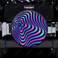 thumbnail image 1 of 3D Colorful Depth Print Spare Tire Cover Waterproof Tire Wheel Protector for Car Truck SUV Camper Trailer Rv, 1 of 5