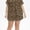 04LD Khaki, variant on Cueply Women’s Plus Size Pajama Set Short Sleeve Sleepwear Loungewear 2 Piece Soft Top & Drawstring Shorts with Pockets